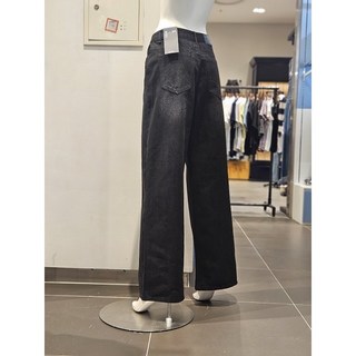 CLRIDE.N 클라이드 앤 [가성비꿀!!!][제트배송]와이드청바지가 이가격이 말이 되냐고?~!!!! 여성라인 컬러감 너무예뿐 블랙 와이드 데님 청바지 BK톤