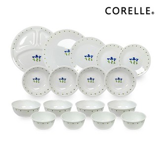 코렐 리틀블루 4인세트 17P, 1세트