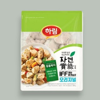 하림 자연실록 닭가슴살 큐브