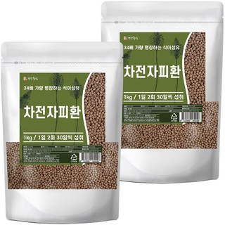 건강중심 차전자피 환, 2개, 1kg