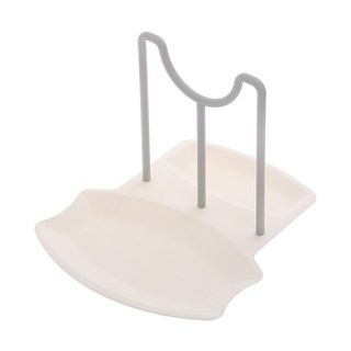 더홀릭 주방 조리도구거치대 냄비뚜껑 받침대 화이트, 1개