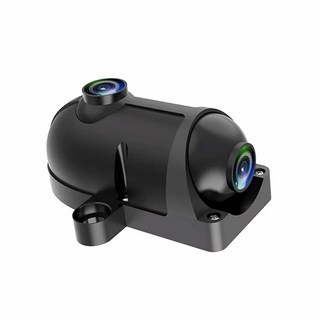 호환 버스 트럭 어라운드뷰 듀얼 렌즈 각도 조절식 백미러 사이드 사각지대 모니터링 DVR로 작동 1080P, 01 AHD Camera