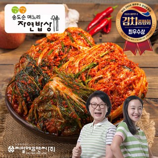 깐깐 송도순 포기김치 3kg, 1개