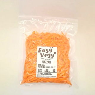 냉장배송 국내산 당근채 당근라페 1kg 1개
