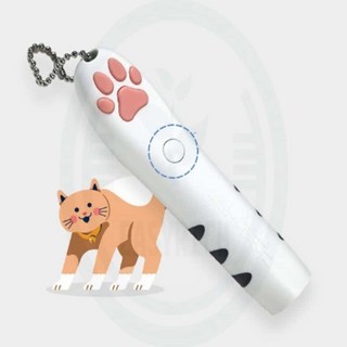 포근한잡화점 고양이 발바닥 LED 포인터 쥐 고양이스트레스해소 고양이LED장난감, one, 1개