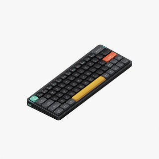 NuPhy Air60 V2 QMKVIA 무선 기계식 키보드, 한개옵션2, 05 Wisteria (55gf), 20)Basalt Black