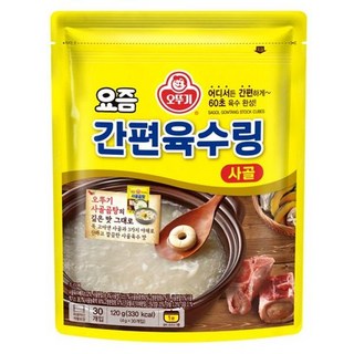 오뚜기 요즘 간편육수링 사골(4GX30), 1개, 4g
