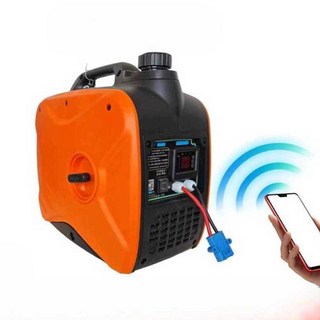 DC 발전기 가솔린발전기 트럭 모터 배터리 엔진 캠핑 24V, 24v+블루투스+도난방지랙(3kw), 1개
