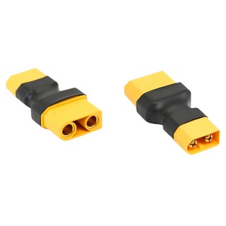 XT60-수 XT90-암 변환 커넥터 플러그 배터리 RC 드론, 1개, 노란색