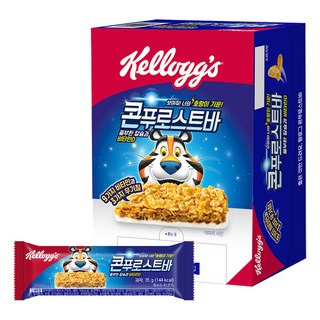 켈로그 호랑이기운 콘푸로스트바, 35g, 12개
