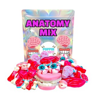 스웨디시 해부학 믹스 Anatomy Mix 스웨덴 젤리 캔디 1개 500g 상품 이미지