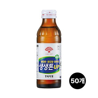 동화약품 생생톤업 에너지 음료, 120ml x 50개