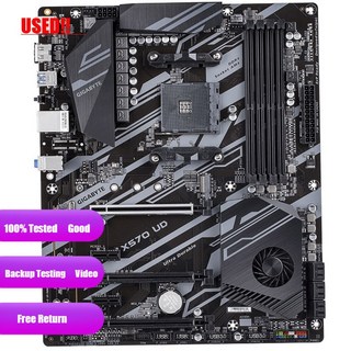 기가바이트 X570 UD 마더보드 ATX 소켓 AM4 AMD DDR4 128GB PCI-E 4.0 SATA III USB3.2 오리지널 데스크탑 메인보드 호환용, 마더 보드, 1개