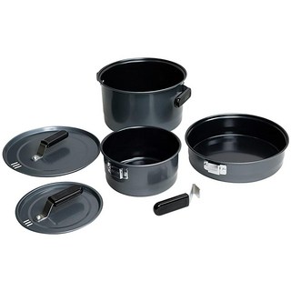 Coleman 패밀리 쿡 세트 블랙 182612, Coleman 패밀리 쿡 세트, 블랙, 1개
