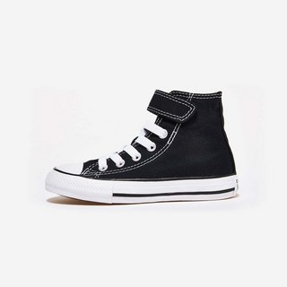 [국내매장상품]컨버스 척테일러 올스타 1V 파운데이션 키즈 블랙 하이 - BLACK/NATURAL/WHITE372883C