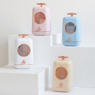 듀플렉스 빈티지 컬러 4L 빈토 초음파 가습기 DP-T3UH, DP-T3UHB(블루)