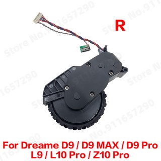 Dreame D9 D9 MAX D9 Pro L9 L10 Pro Z10 Pro 좌우 워킹 휠 진공 청소기 부품 휠 액세서리, 01 R, 1개