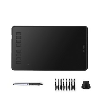 휴이온 H950P 25.4cm 펜타블렛, 검정, 1GB, Wi-Fi/Cellular 연결없음