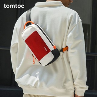 탐탁 tomtoc 닌텐도 스위치 2 바디백 슬링백 숄더백 게임 카드 슬롯 EVA 보호, 1개, 그레이