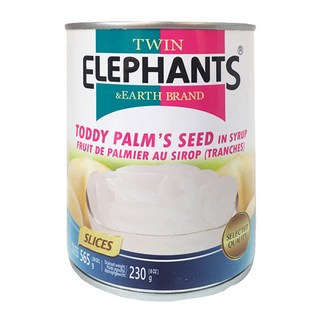 트윈엘리펀츠 태국 열대과일 토디팜 씨드 통조림 565g/toddy palms seed, 1개, 565g