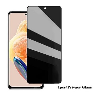 screen protector redmi note 12 pro 개인 정보 보호 화면 보호기 용 anti-spy glass protector redmi note 12 5g 개인 정보, 1개