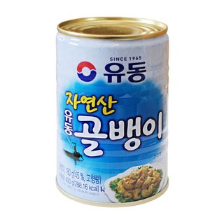 유동 자연산 골뱅이 400g 1개 안주 골뱅이무침