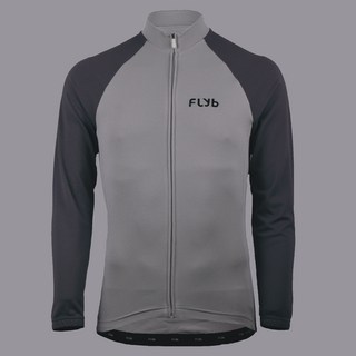 플라이비 올데이 긴팔 져지 GRAY FB-0602 사이클 자전거 의류 남성여성