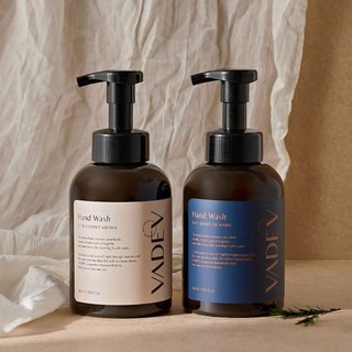 1+1 바디브 핸드워시 대용량 500mL 손세정제 위생 거품비누 핸드솝 펌프형, 리틀포레아로마 1개 + 리틀포레아로마 1개