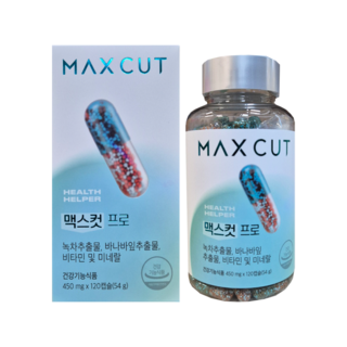 헬스헬퍼 맥스컷 프로, 120정, 1개