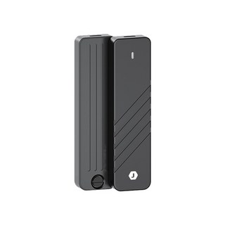 장우컴퍼니 SSD 외장케이스 JW-I9 PRO M.2 NVMe/USB3.2 Gen2 SSD미포함, 실버