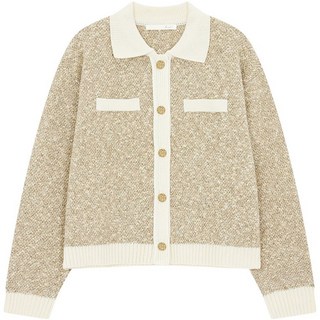 G-CUT(지컷) 여성용 글리터 트위드 가디건 7253350106