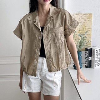 에이치스타일 H스타일DK에디바스락반팔JK 여름 여성 반팔 자켓 재킷 아우터 마감임박!!!