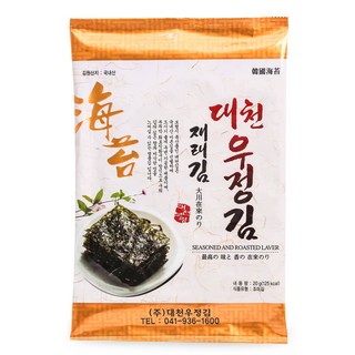 대천우정김 조미구이재래김