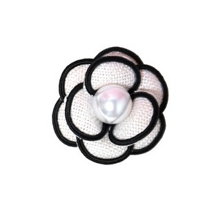 카멜리아 진주 코사지( 흰색 ) / 플루이드 아트 곰돌이 토끼 버니 곰 인형 피규어 브릭베어 물감 미술 놀이 홈스쿨 엄마표미술 어린이집 유치원 준비물