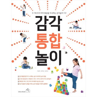 감각통합놀이:3~7세 우리 아이 발달을 자극하는 감각 놀이 172, 석경아변미선강은선, 소울하우스