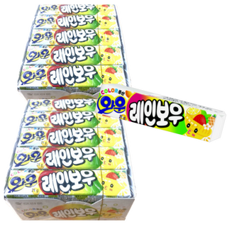 오리온제과 와우껌 레인보우 21g 30개 상품 이미지