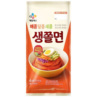 [제일제당] [CJ] 밀당의고수 쫄면 4인 X 3, 908g, 3개