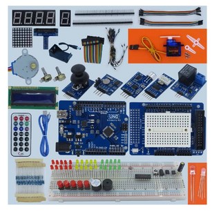 BX02 UNO R3 FULL KIT 학습용 교육용 전문가용 풀킷 아두이노 우노 R3 키트, 1개