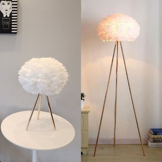 LED 플러피 깃털 스탠드