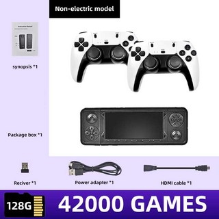 2025 새로운 X9PRO 게임 스틱 4K TV 비디오 콘솔 PSP/PS1/N64/NDS + 시뮬레이터 42000 레트로 3D, 02 128G-42k