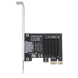 PC용 2500Mbps PCIE to RJ45 네트워크 카드 기가비트 이더넷 어댑터 PCI 익스프레스 컨버터 2.5G 1/2/4 포트 100 1000, 03 1 mouthfuls, 1개