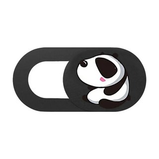 팬더 디자인 슬라이드 웹캠 커버 노트북 스마트폰 태블릿 프라이버시 보호용 렌즈 가림 커버, 팬더 그룹/3개
