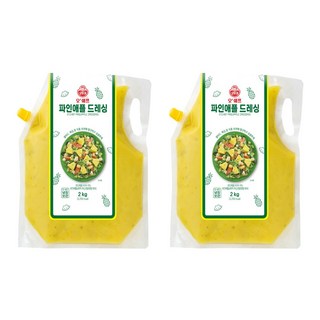 오뚜기 오쉐프 파인애플드레싱, 2개, 2kg