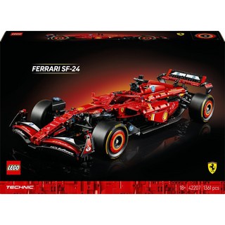 레고 42207 Ferrari SF24 F1 레이스 카 테크닉 선물 블럭 조립