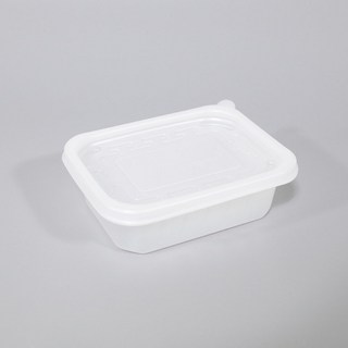 PP 사각 미니 반죽용기 300ml 50개세트, 1개, 50세트