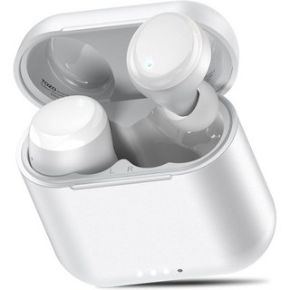 TOZO 토조 오픈 버즈 오픈형 T6 미니 블루투스 헤드폰 5.3 인체공학적 이어 헤드셋, Ergonomic output_White, 1개, White, Classic Edition