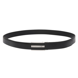 몽블랑 남성 클래식 플레이트 버클 벨트 BLACK MONTBLANC MB118421