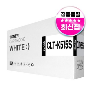 삼성 SL-C565FW SL-C565W SL-C515W SL-C515 SL-C565 호환 토너, 1개, CLT-K515S 검정