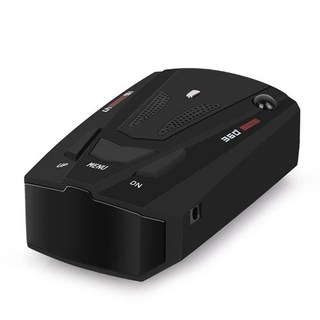 차량용 레이더 탐지기 음성 프롬프트 속도 차량 속도 경보 시스템 12V 전자 개 탐지기, 1)V7-Black