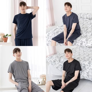 민트코코아 남성용 냉감 도트펀칭 잠옷세트
